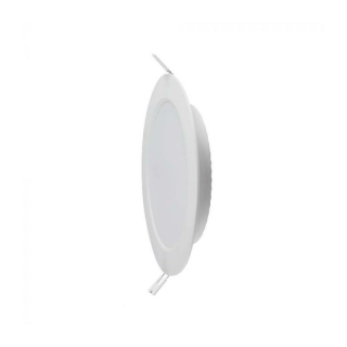 Spot LED Extra-plat D155 12W Rond Blanc Avec Transfo V-TAC VT-61012