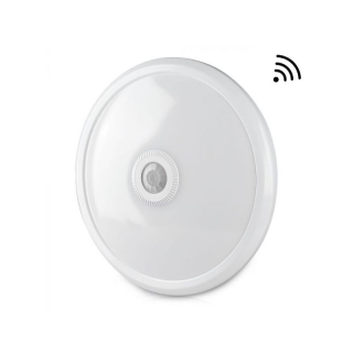 Plafonnier LED Avec Détecteur 12W Samsung Chip Hublot Blanc V-TAC PRO VT-13